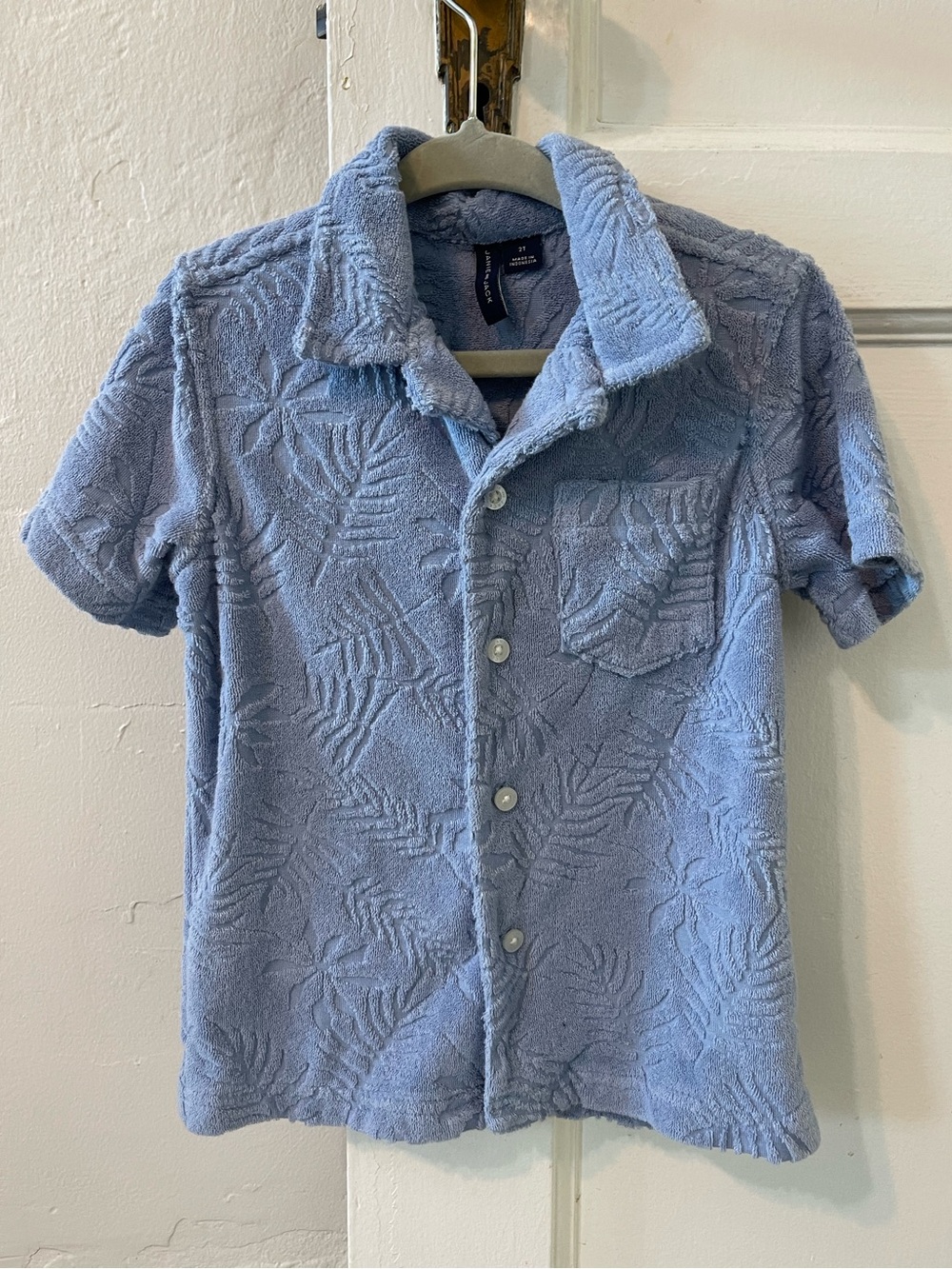 Janie and jack terry cabana shirt